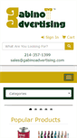Mobile Screenshot of gabinoadvertising.com